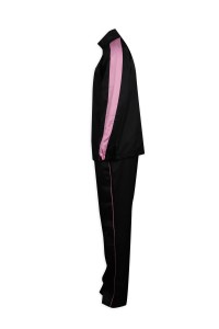 WTV161 order winter sports suit 100 polyester Hong Kong Baoda Kindergarten Sportswear store side view